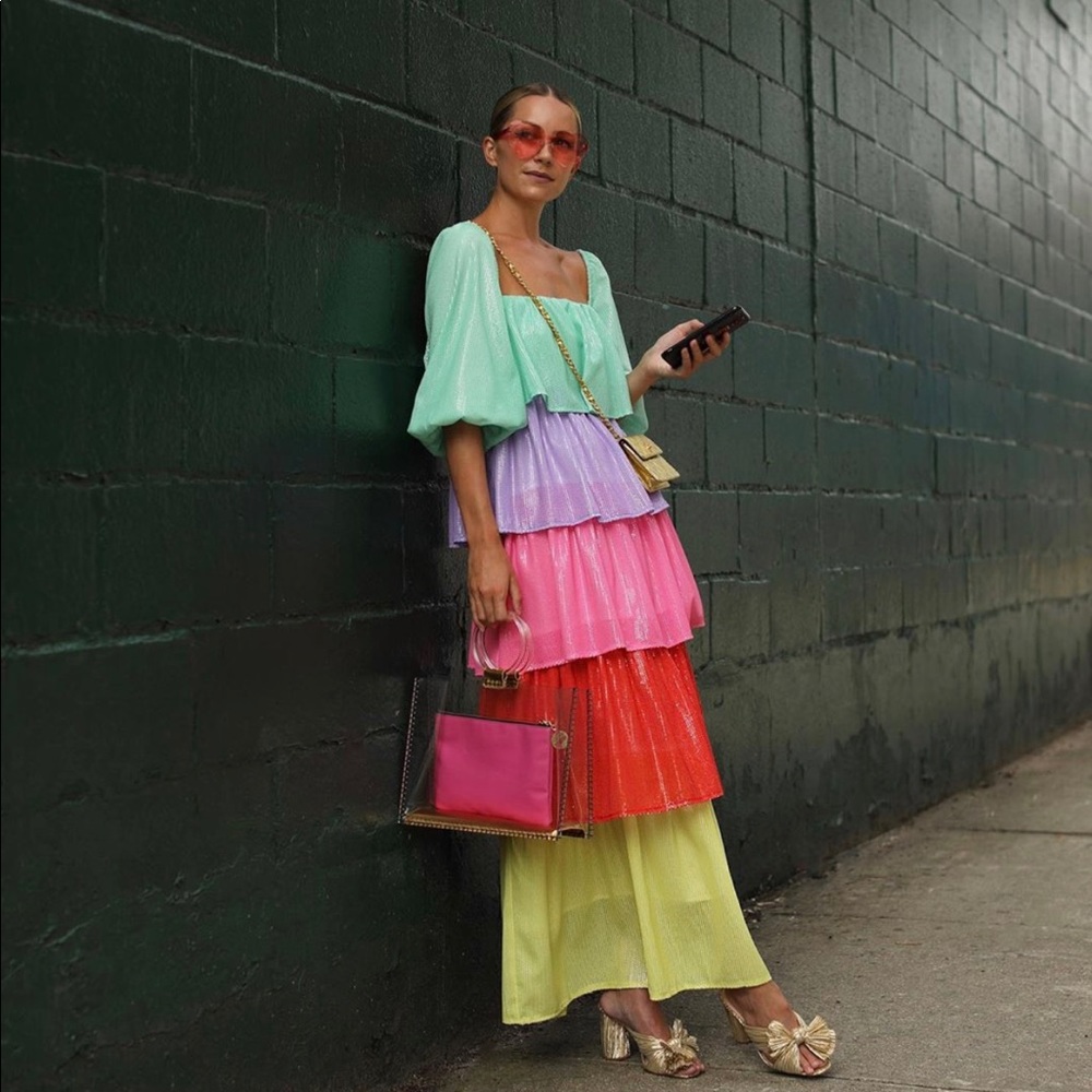 OLIVIA RUBIN - Blair eadie- sequin maxi dress